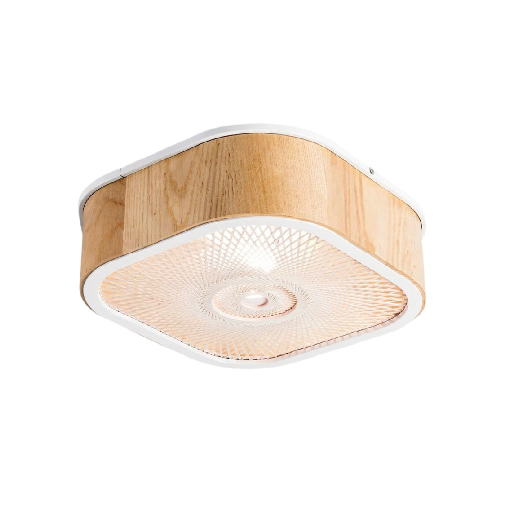 **Technische titel in het Nederlands:** **Plafondlamp met Houten Accent en Uniek Ontwerp**